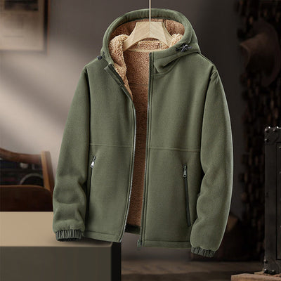 Damaris | Holger – Warm jacket with hood for cold days
