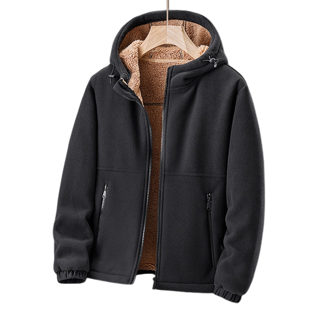 Damaris | Holger – Warm jacket with hood for cold days