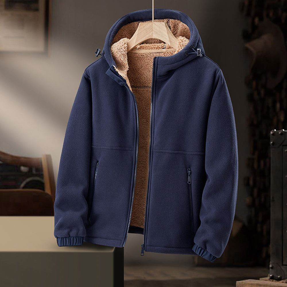 Damaris | Holger – Warm jacket with hood for cold days