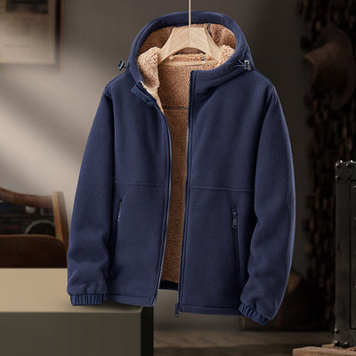 Damaris | Holger – Warm jacket with hood for cold days