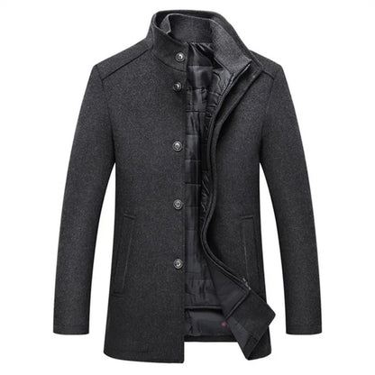 Emmerich® | Elegant Warm Men'S Coat Made Of Wool