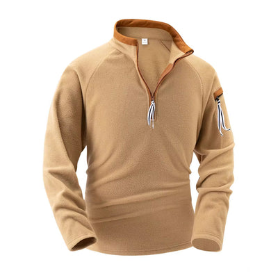Conor | Helmut – Elegant sweater with stand-up collar
