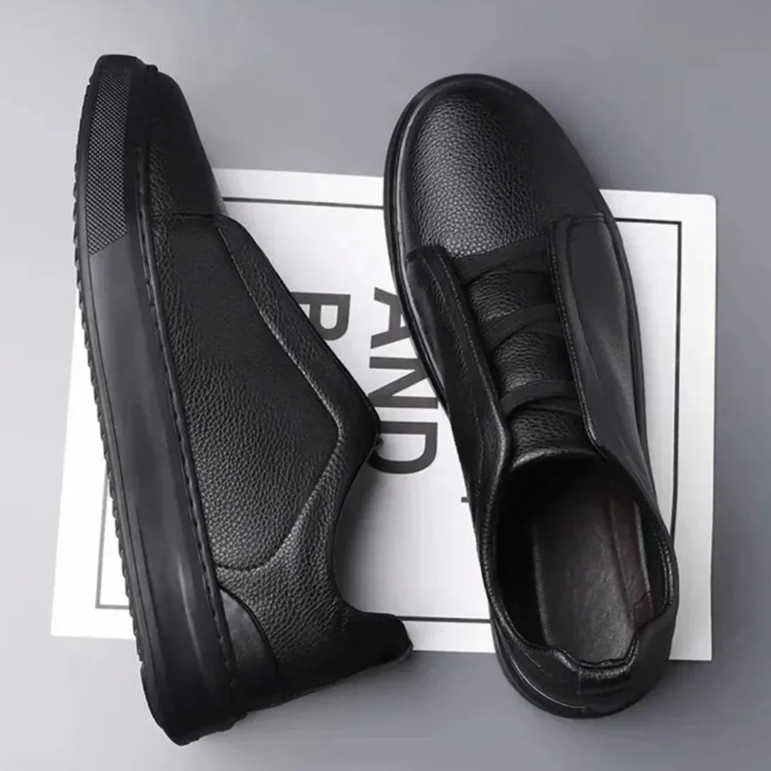 Jano | Elias Luxe Crossover Leather Sneakers