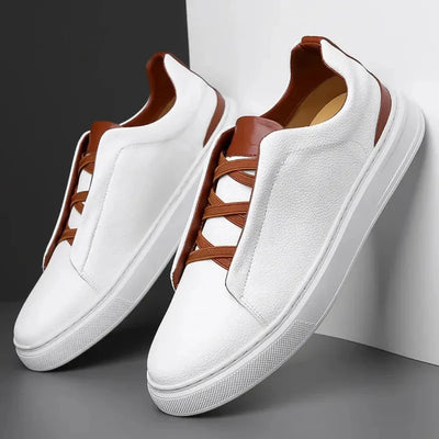 Jano | Elias Luxe Crossover Leather Sneakers
