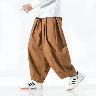 Filiberto | Elliott Oversized Pleated Cotton Pants