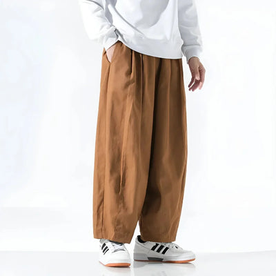 Filiberto | Elliott Oversized Pleated Cotton Pants