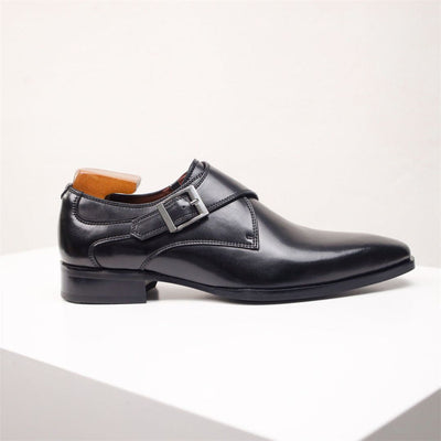 Crosby | Emiliano Classic Buckle Dress Shoes