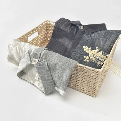 Plácido | Tone Button Down Linen Shirt