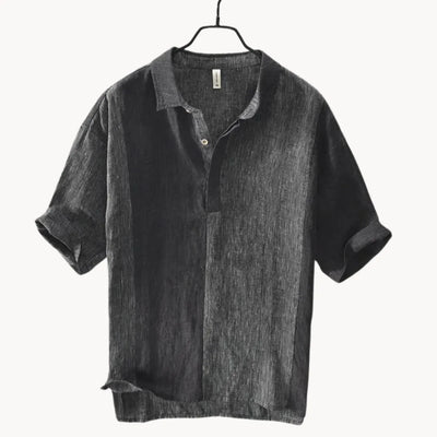 Plácido | Tone Button Down Linen Shirt
