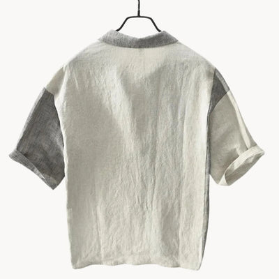 Plácido | Tone Button Down Linen Shirt