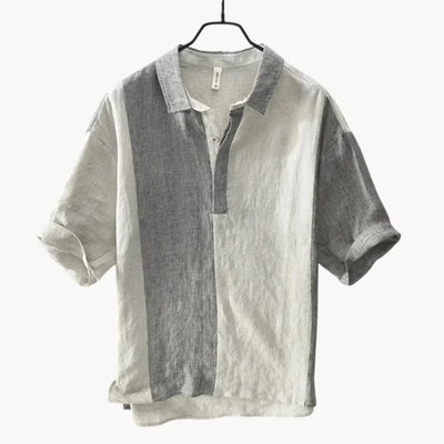 Plácido | Tone Button Down Linen Shirt