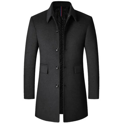 Epifanio | Ericson Insulated Wool Overcoat