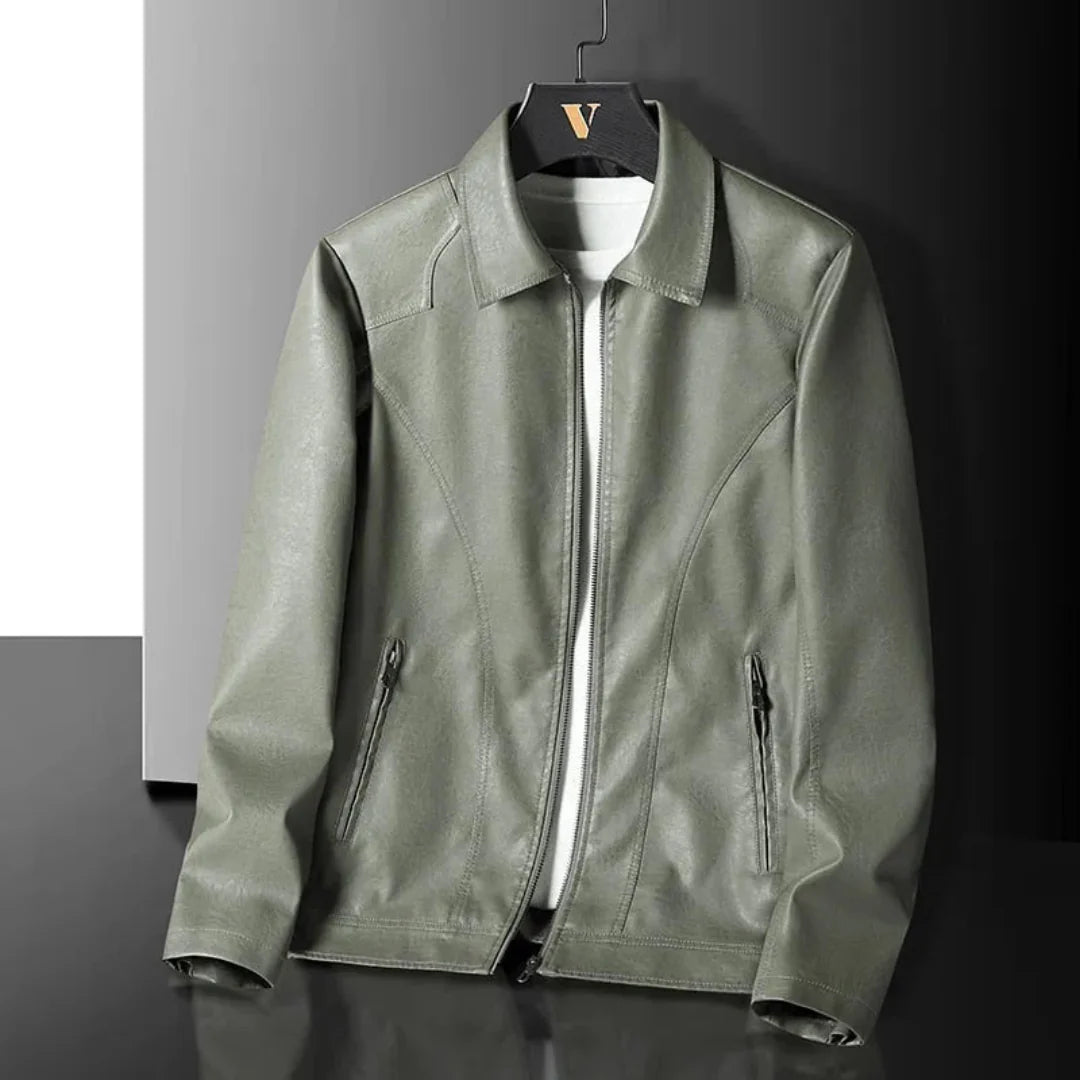 Cipriano | Fit Faux Leather Jacket