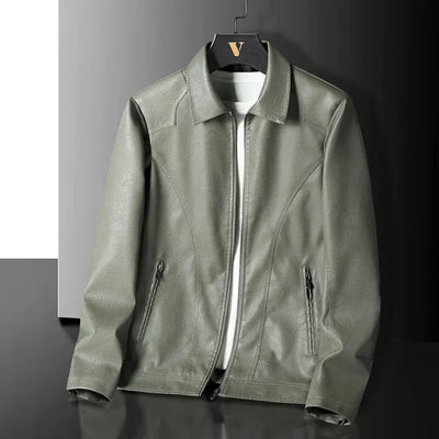 Cipriano | Fit Faux Leather Jacket