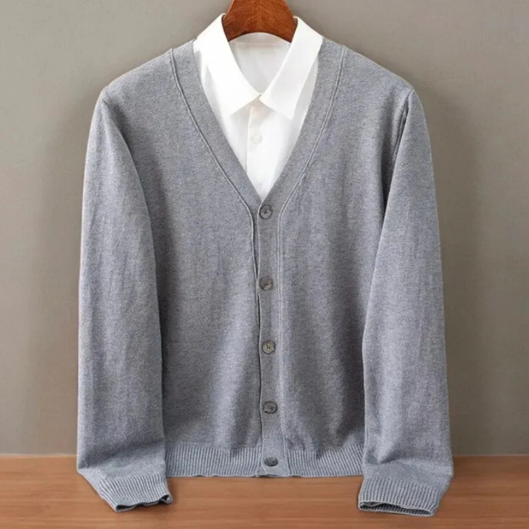 Conrado | Neck Cashmere Cardigan