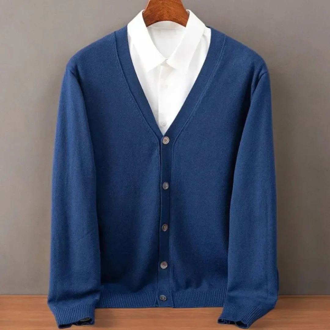 Conrado | Neck Cashmere Cardigan