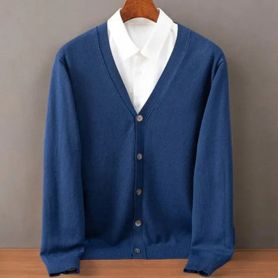 Conrado | Neck Cashmere Cardigan