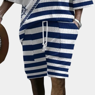 Jesús® | Trendy printed two-piece men's outfit