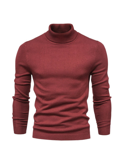 Suso | Elegant men's turtleneck sweater made of merino wool