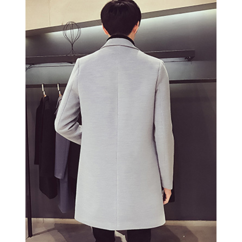 Odel | Men's Wool Coat Elegant Business Jacket - Office and Leisure