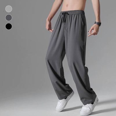 Baylor® | Long Ice Silk Trousers For Men