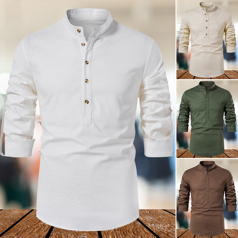 Joseph® | Men'S Solid Color Casual Button Down Shirt