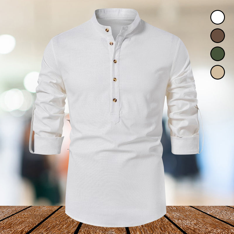 Joseph® | Men'S Solid Color Casual Button Down Shirt