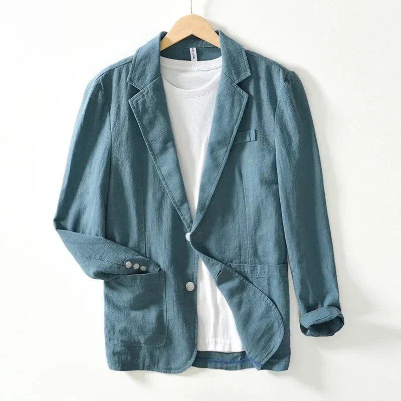 Polo | Men's linen-cotton jacket slim fit