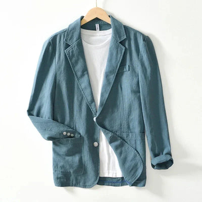 Polo | Men's linen-cotton jacket slim fit
