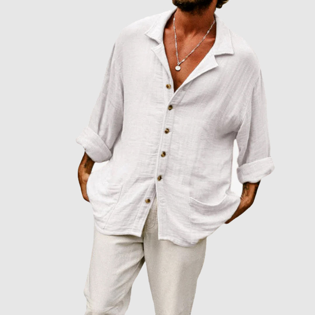 Emilio® | Palm Springs Linen Shirt