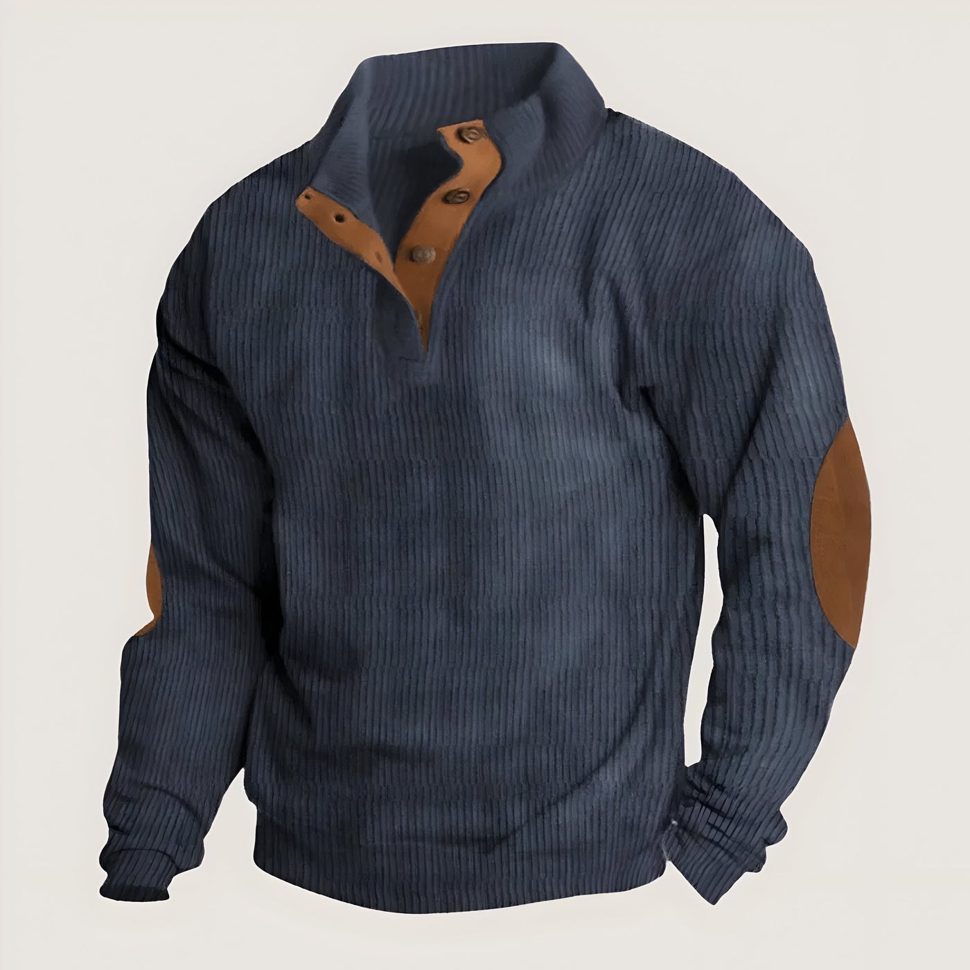 Adriano® | Ribbed Button Cardigan