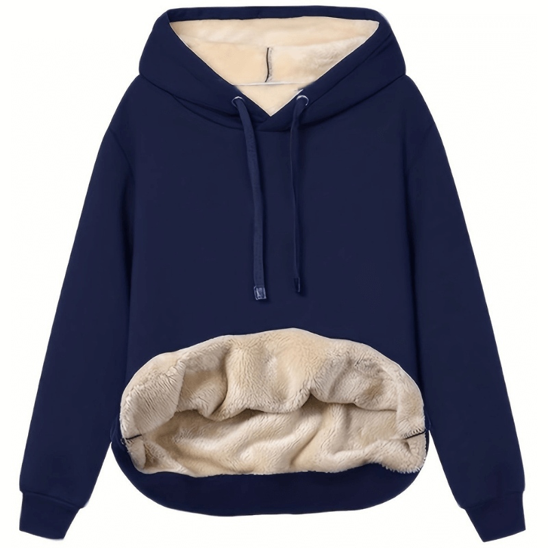 Calisto | Plush-lined hoodie with cozy interior for women