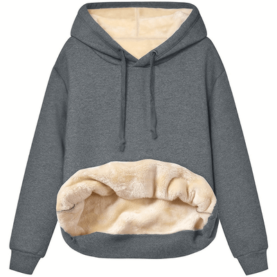 Calisto | Plush-lined hoodie with cozy interior for women