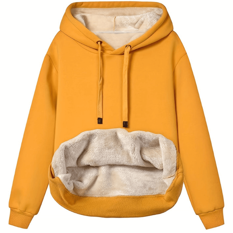 Calisto | Plush-lined hoodie with cozy interior for women