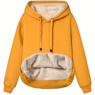 Calisto | Plush-lined hoodie with cozy interior for women