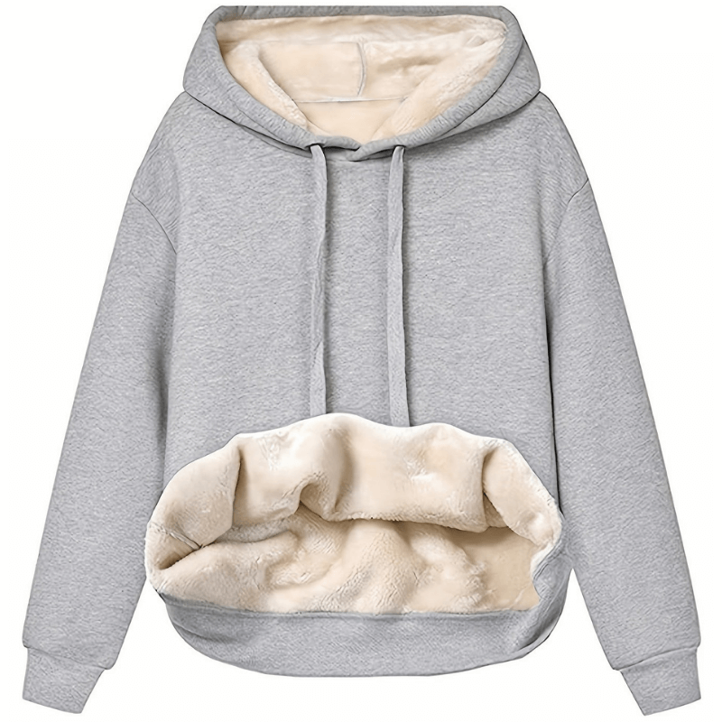 Calisto | Plush-lined hoodie with cozy interior for women