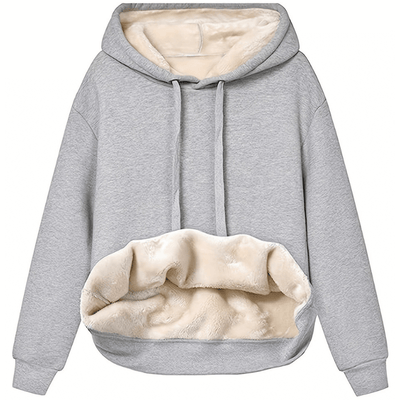 Calisto | Plush-lined hoodie with cozy interior for women