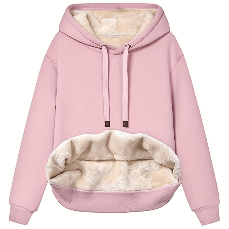 Calisto | Plush-lined hoodie with cozy interior for women