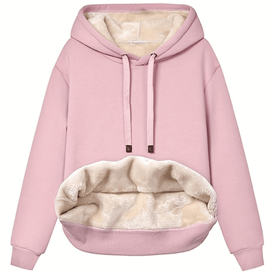 Calisto | Plush-lined hoodie with cozy interior for women
