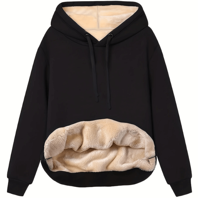 Calisto | Plush-lined hoodie with cozy interior for women