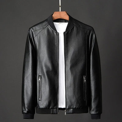 Raiden | Men's leather jacket bomber statement style