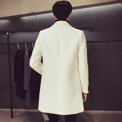 Odel | Men's Wool Coat Elegant Business Jacket - Office and Leisure