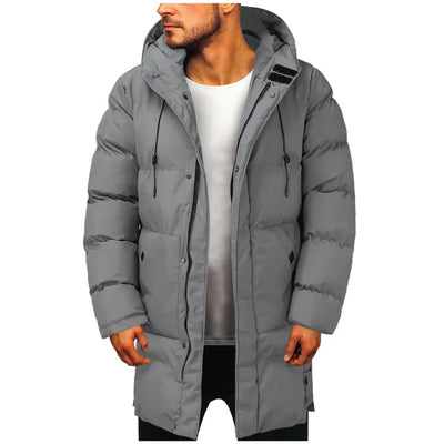 Estuardo | Men's insulated puffer coat with long hood