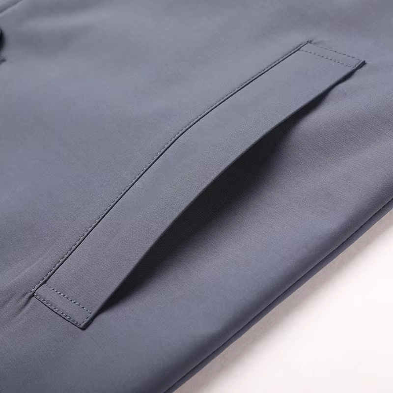 Otis | Elegant men's trench coat – classic coat with shoulder details