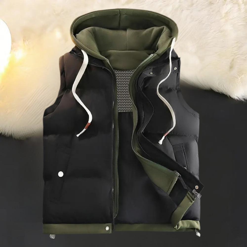 Alfie® | Stylish Hooded Vest for Men