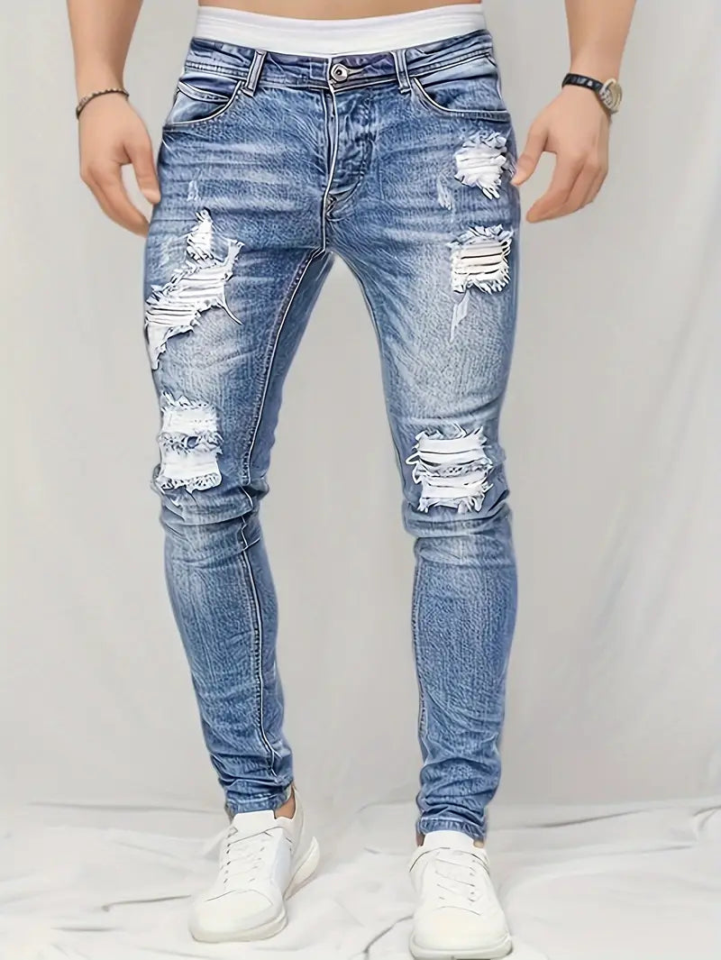 Josué® | Ripped Casual Straben Jeans For Men