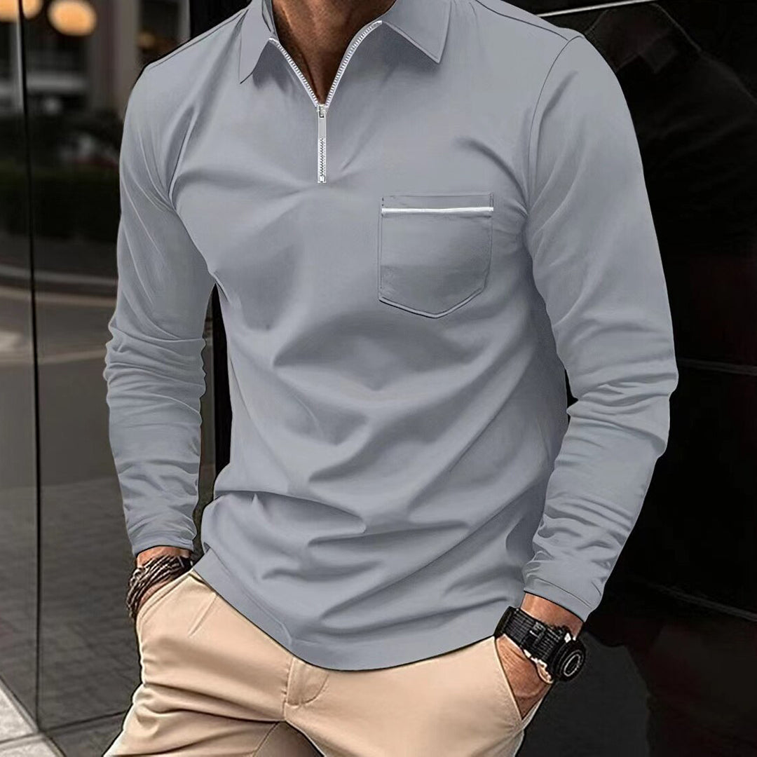 Jenkin® | Long Sleeve Polo Shirt