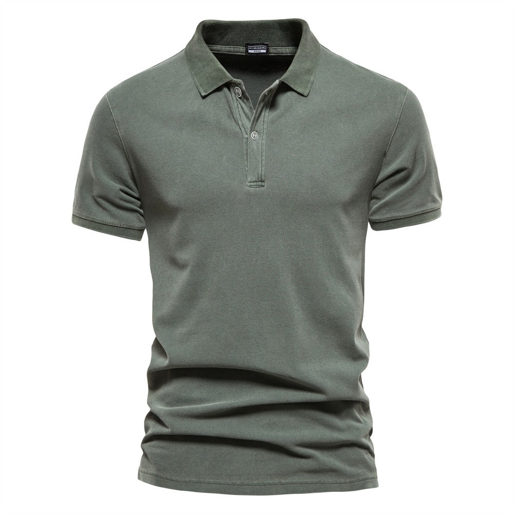 Yair® | Modern Polo Shirt With A Contrasting Collar