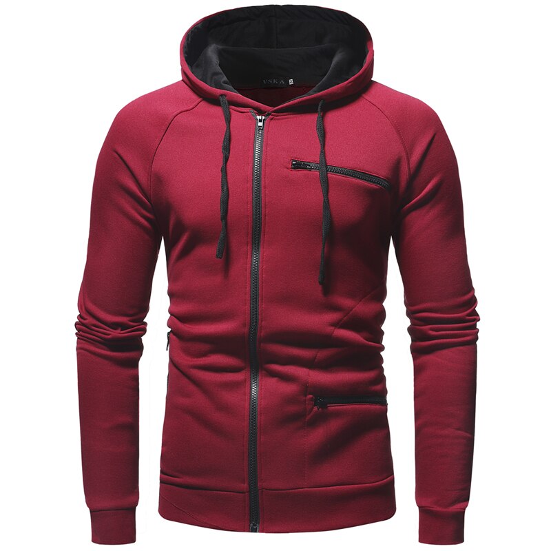 Brandon® | Casual, sporty zip-up hoodie
