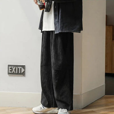 Herberto® | Casual Corduroy Trousers, Wide Trousers
